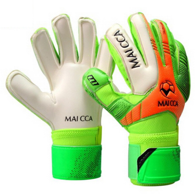 마이카 축구 골키퍼 장갑 양손착용, 그린, 1세트