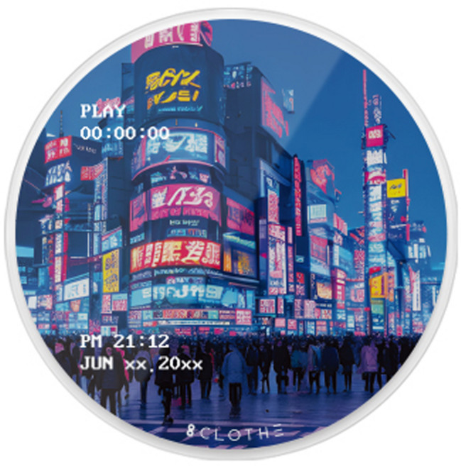 에잇클로드 힛더스팟 스마트 갠톡 휴대폰 거치대, 비디오 밤, 1개