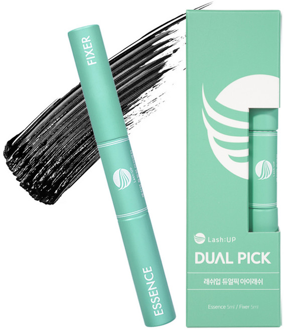 래쉬업 듀얼픽 아이래쉬 영양제 블랙픽서 5ml + 에센스 5ml 세트, 10ml, 1개