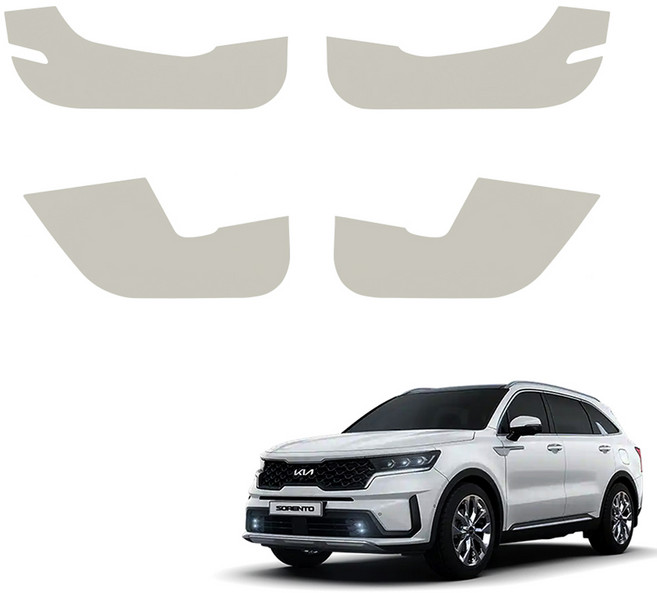 메이튼 페이스 리프트 순정 컬러 가죽 도어커버 세트 SC, 기아 더 뉴 쏘렌토 MQ4, 웜그레이