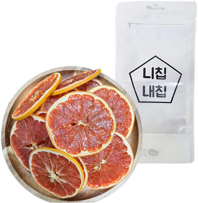 니칩내칩 건조과일 자몽 원형컷, 1개, 20g