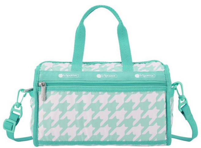 레스포색 윌로우 체크 디럭스 미니 더플백 3547.E880