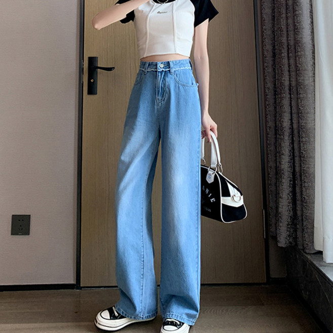 어썸풀 여성용 디크렌 데님 팬츠 A24SMP030908