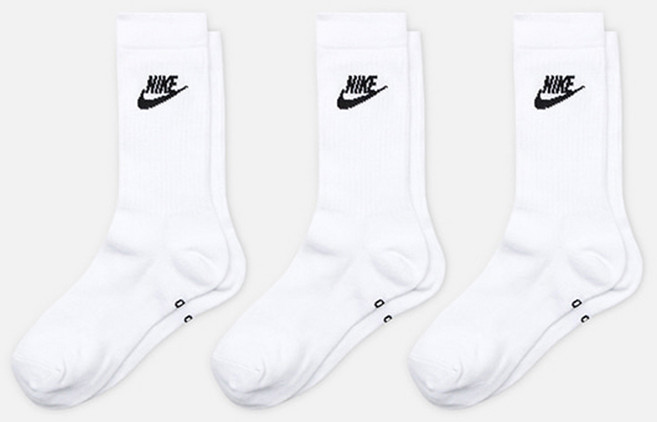 NIKE LOGO刺繡運動長襪 3雙