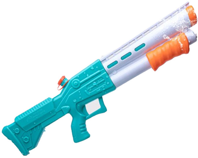 맘스아이 스트롱 파워 샷건 물총 3809, 민트, 1개