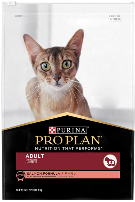 프로플랜 어덜트 고양이 건식사료, 연어, 7kg, 1개