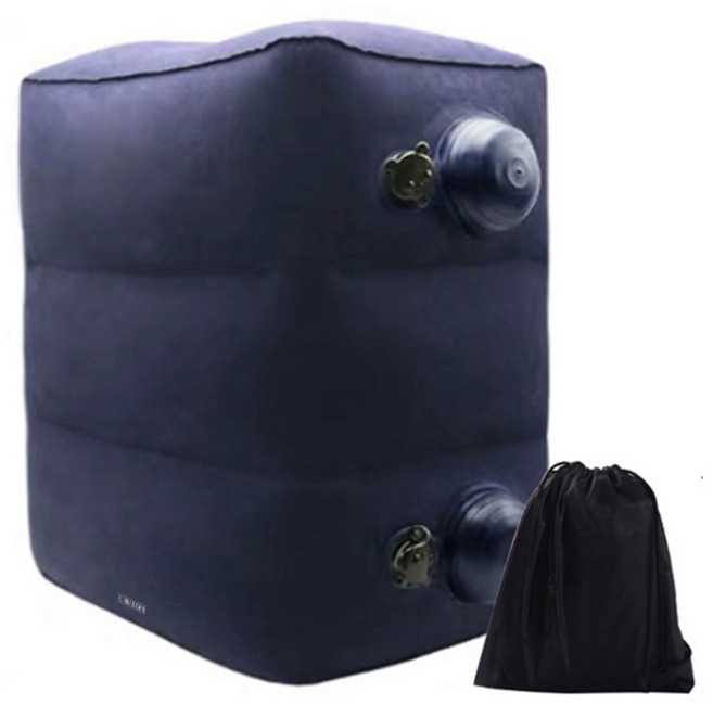 어반카 심플 다용도 에어 발쿠션 펌프형 + 파우치 세트, 네이비, 1세트