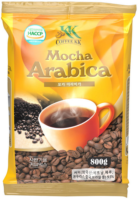 커피케이케이 모카 아라비카 자판기용 커피믹스, 800g, 1개입, 1개