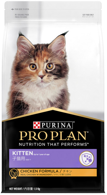 프로플랜 캣 기능성 사료, 키튼, 1.5kg, 1개