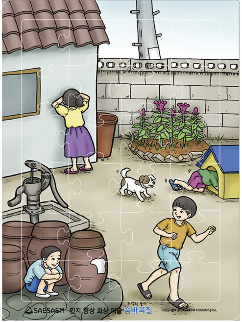 인지 향상 회상 퍼즐 숨바꼭질, 편집부, 도서출판새샘