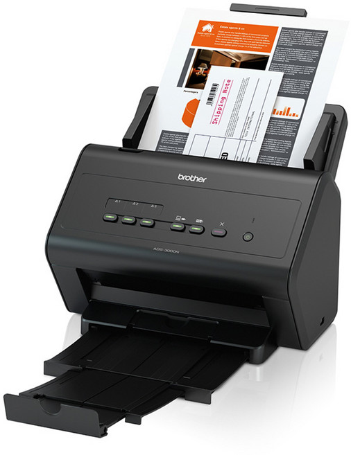 brother 兄弟牌 有線網路文件掃描器, ADS-3000N
