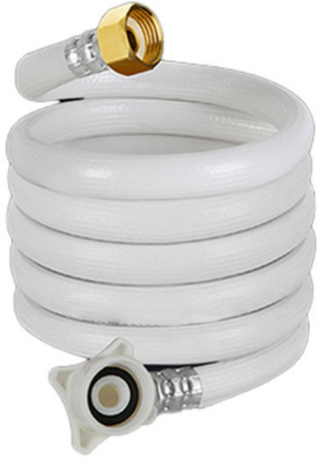 바스향기 PVC 세탁기 호스 금동 2m, 1개