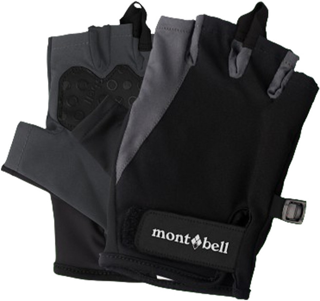 몽벨 남성용 라이트 반장갑 ML5CMMGH222, 그레이, 1세트