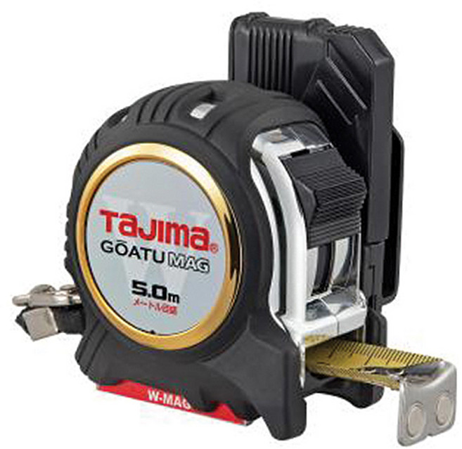 타지마 고아츠 더블 마그넷 줄자 GASFGLWM2550, 1개