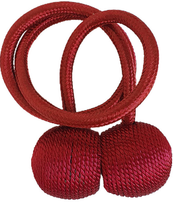 민스리빙 자석 커튼 타이백 볼 3 x 45 cm, 와인볼, 1개