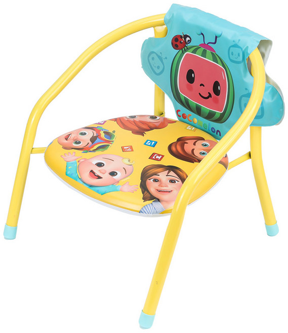 릴팡 코코멜론 안전쿠션 캐릭터 유아의자, 혼합색상, 1개