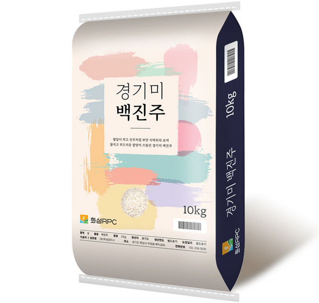 화성RPC 경기미 백진주, 1개, 10kg