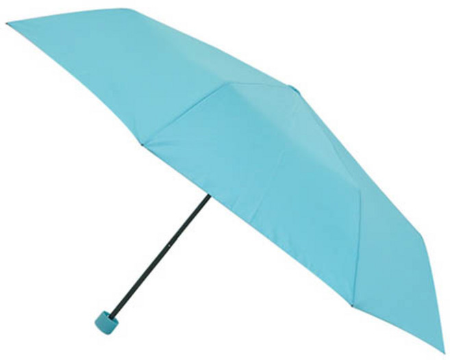 까르페디엠 3단 솔리드 골프 수동우산, 민트, 1개