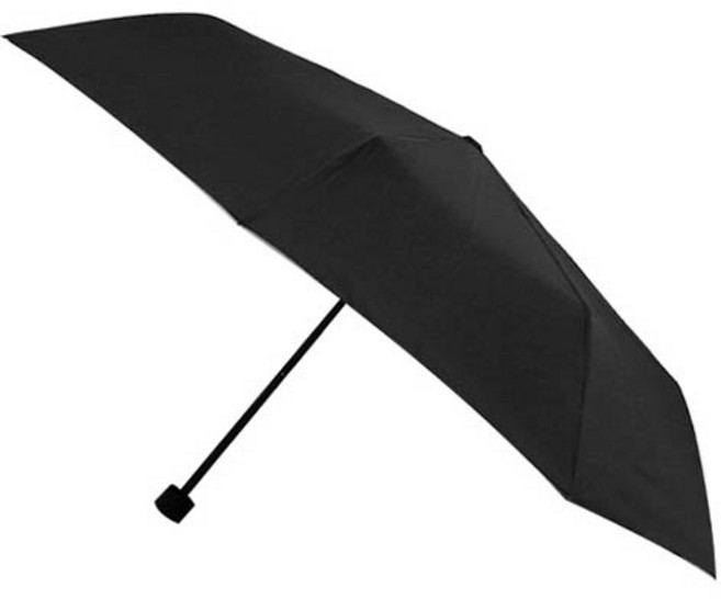 까르페디엠 3단 솔리드 골프 수동우산, 블랙, 1개