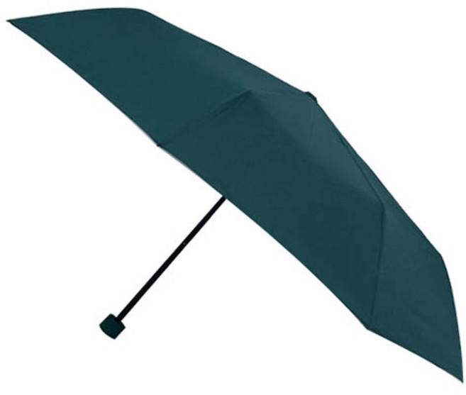 까르페디엠 3단 솔리드 골프 수동우산, 딥그린, 1개