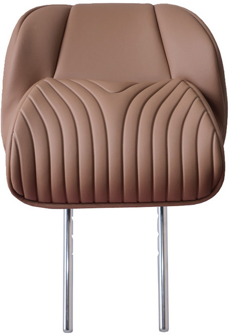 에제스 디 올 뉴 그랜저 GN7 윙아웃 버킷 헤드레스트 차량용 목쿠션 일체형 익스클루시브, 인디고 브라운, 1개