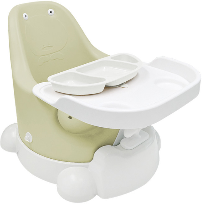 젤리맘 무나 부스터체어 유아흡착식판 4종 세트, 화이트(식판)