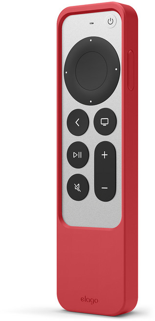 엘라고 R2 2021 애플티비 4K 리모컨 케이스, 레드, 1개