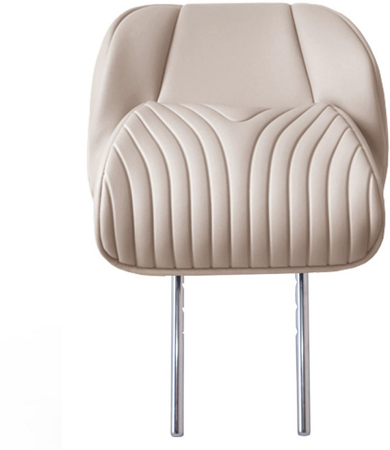 에제스 펠리세이드 전용 윙아웃 버킷 헤드레스트 차량용 목쿠션, 코튼베이지, 1개