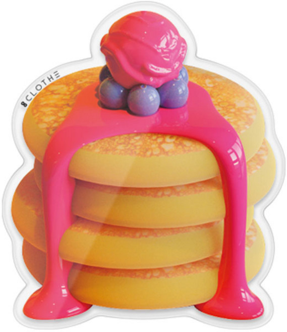 에잇클로드 이모저모 스마트 갠톡 휴대폰 거치대, 블루베리팬케이크, 1개