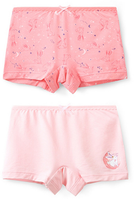 첨이첨이 여아용 통기성 HFC 텐셀 모달 드로즈 팬티 05 2종 세트