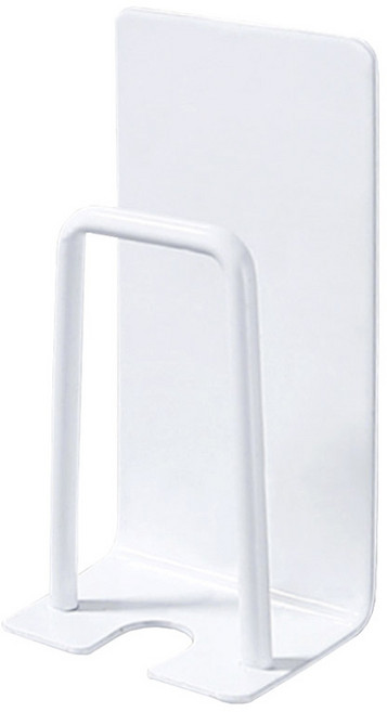 모나코올리브 메탈라인 스텐 싱글 칫솔걸이, 화이트, 2개