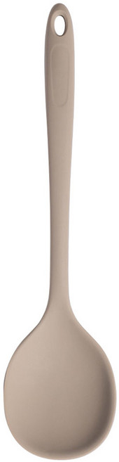 키친팩토리 플래티넘 실리콘 왕스푼, 다크베이지, 1개
