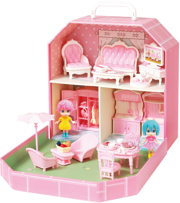 베티베카 가방 인형의집, 혼합색상, 1개