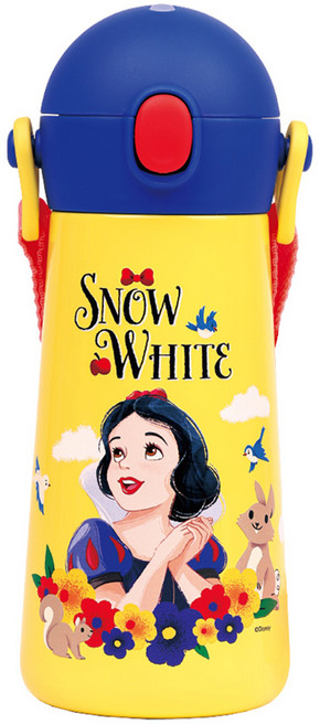 릴팡 더보틀 원터치 어깨끈 이중 스텐물통, 혼합색상, 460ml, 1개