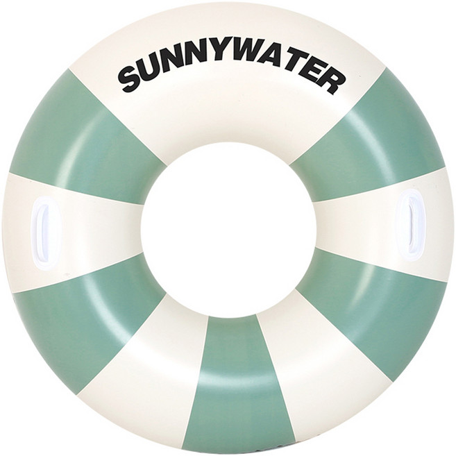 써니워터 원형 스트라이프 튜브 75, 민트, 1개