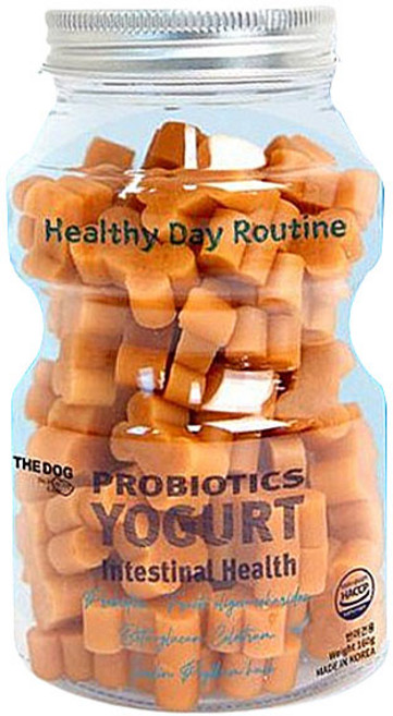 더독 한국사료 강아지 좋은것만 듬뿍 프로바이오틱스 요구르트 초유, 요구르트맛, 160g, 1개