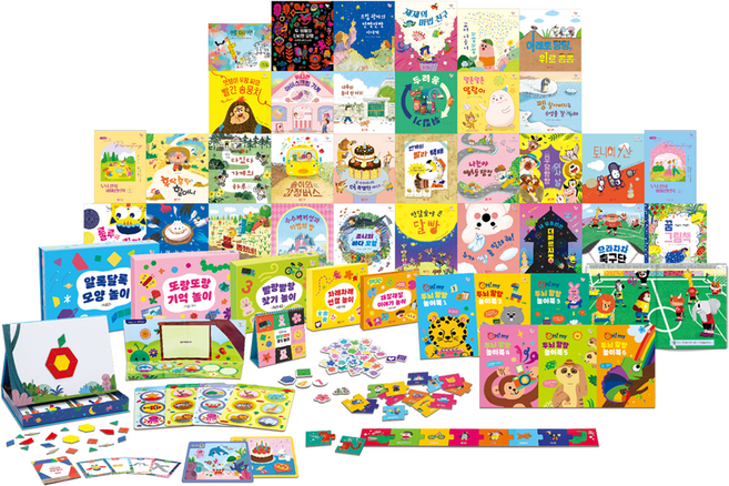 오마이 두뇌 인지 그림책 풀세트 전 38권, 교원