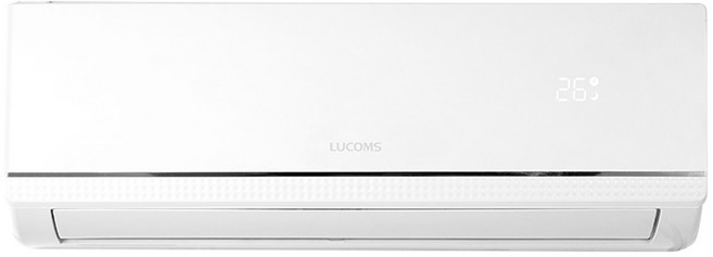 루컴즈 인버터 18.7㎡(5.7평) 벽걸이 에어컨 방문설치, A06T04-W, 일반배관형