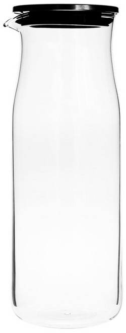 DELI 내열유리 물병 DE GPH101-2, 투명, 1000ml, 1개