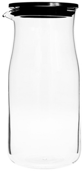 DELI 내열유리 물병 DE GPH101-1, 투명, 780ml, 1개