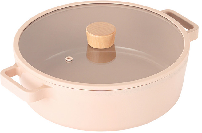 네오플램피카 인덕션 국산 오브제 전골냄비, 26cm, 미니피치, 1개