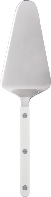 사브르 비스트로 샤이니 솔리드 케이크 타르트 서버, 화이트, 1개