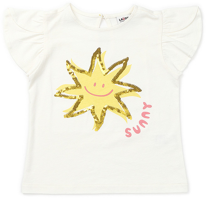 래핑차일드 아동용 써니 스팽글 반팔티