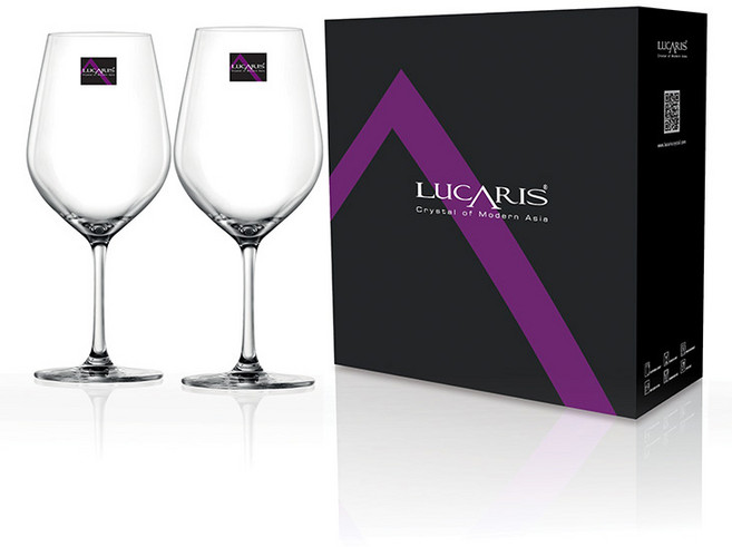 루카리스 오션글라스 도쿄 템테이션 보르도 와인잔, 625ml, 2개