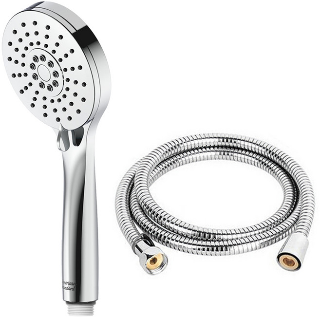 아메리칸스탠다드 스텔라 핸드 스프레이 + 황동 스텐 샤워줄 1.5m, 1개, 크롬