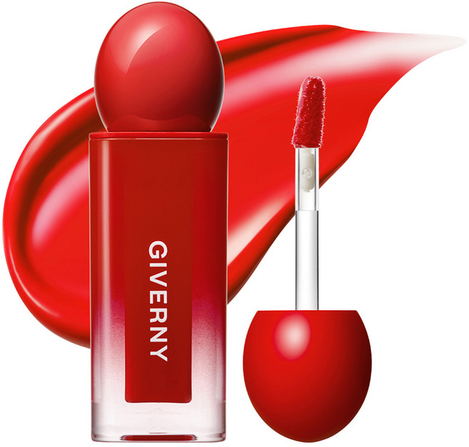 지베르니 듀이 립 글레이즈 틴트, 06 리치 레드, 4.9g, 1개