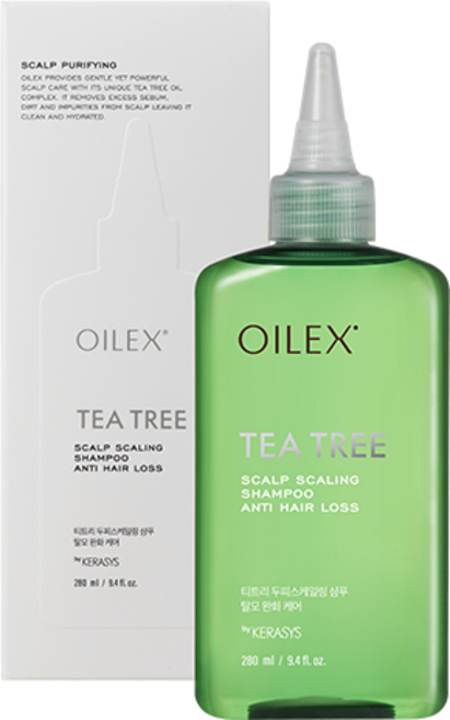 케라시스 오일렉스 티트리 두피 스케일링 탈모완화 샴푸, 280ml, 1개