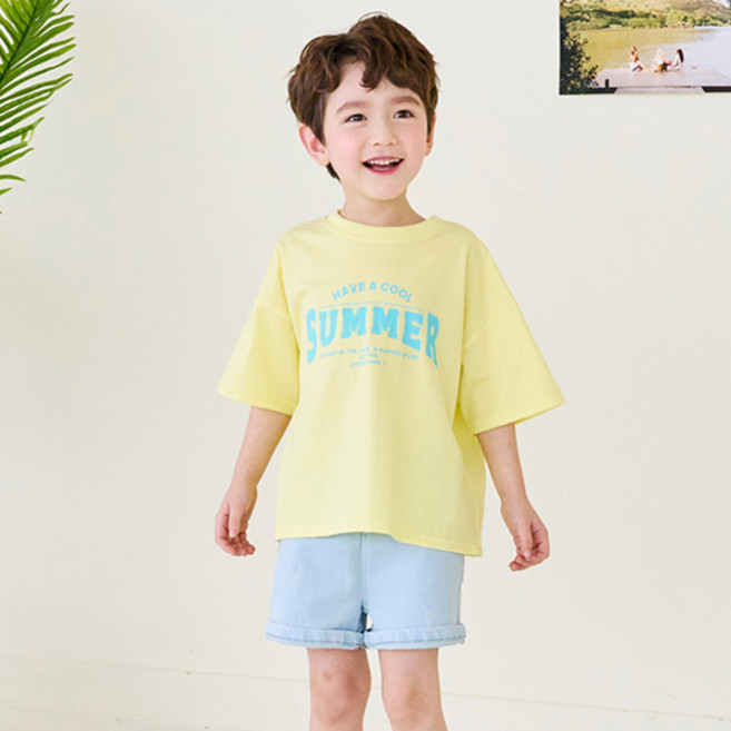 베베쥬 아동용 네온썸머 티셔츠