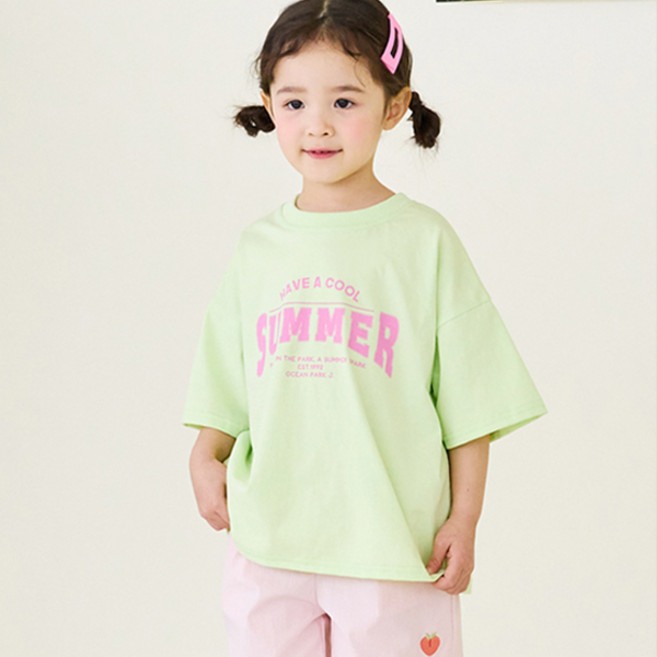 베베쥬 아동용 네온썸머 티셔츠