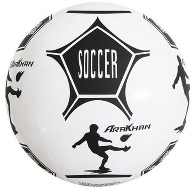 아라칸 축구공 비치볼 23B1, 40cm, 혼합색상, 1개